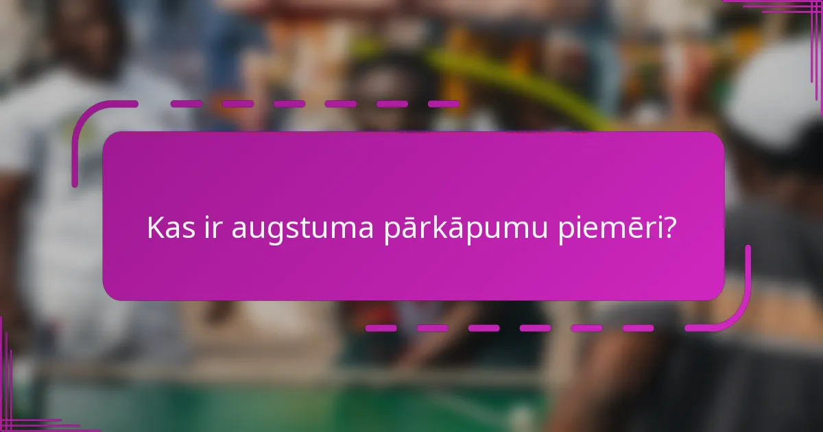 Kas ir augstuma pārkāpumu piemēri?